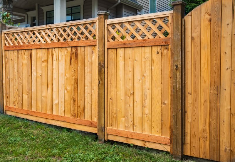 Solid Wood Fence Installation